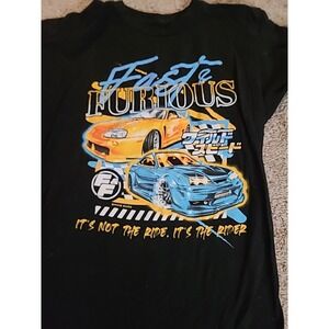 Fast Furious T-Shirt Mens Medium Tokyo Drift Toyota Supra Nissan Skyline